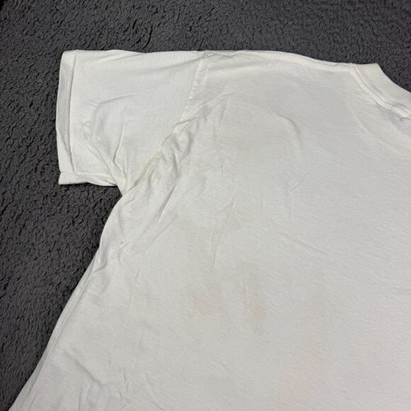 Vintage Calvin and Hobbes Shirt Mens XL White Washington DC God Jesus Tee - Picture 6 of 9